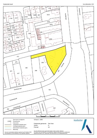 Plattegrond - Puntkolk 26, 7681 DA Vroomshoop - Kadastrale kaart - Den Ham H 691 A13_page-0001.jpg